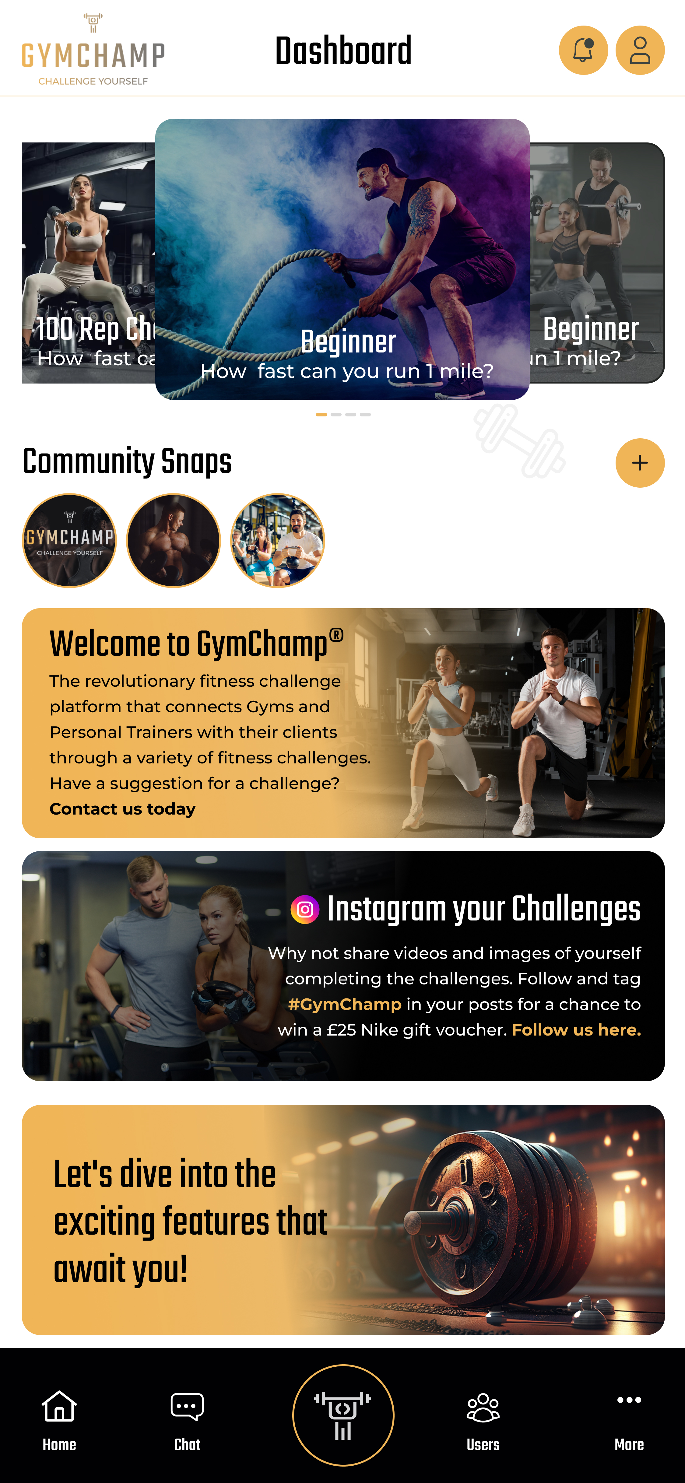Gym Management App