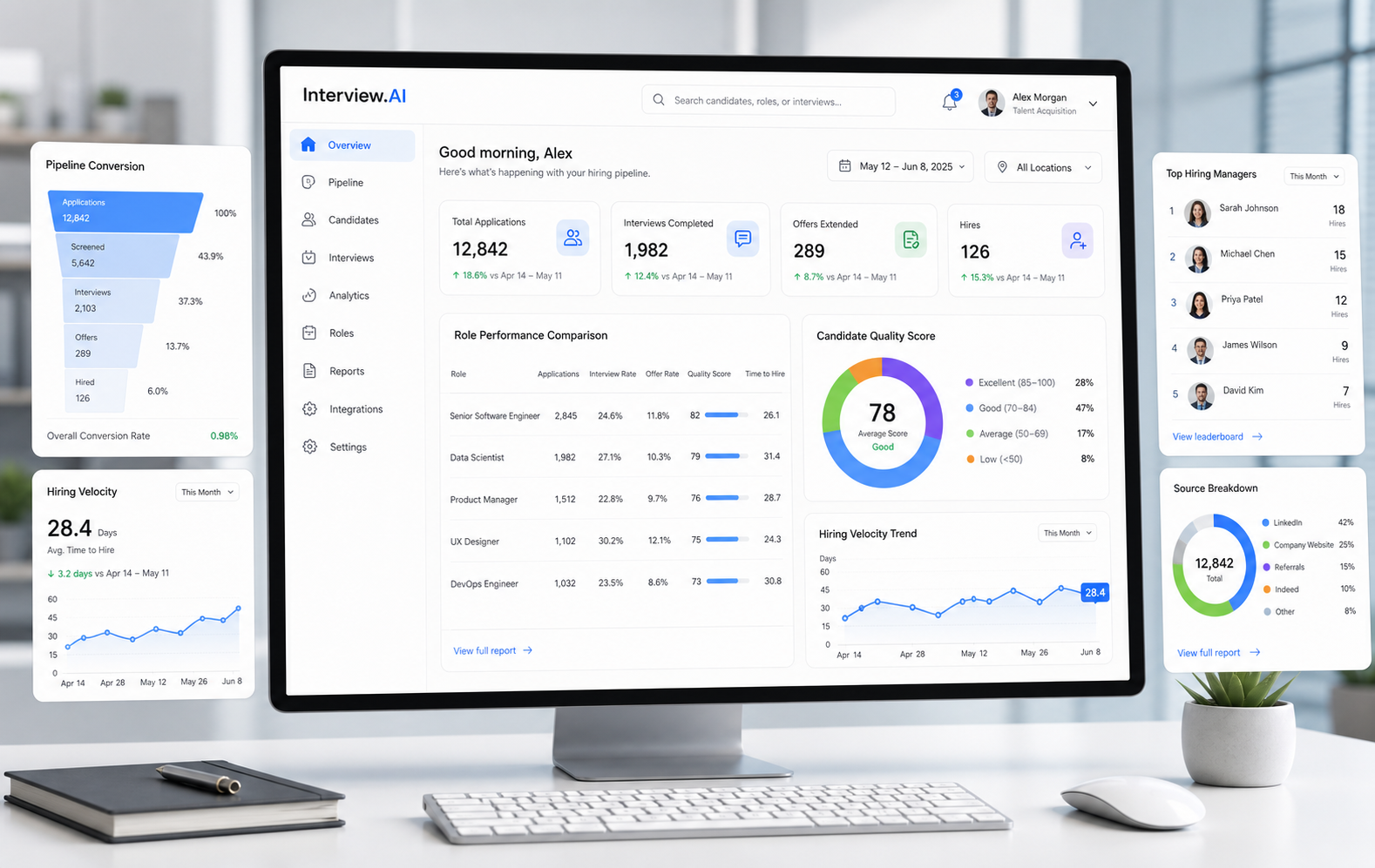 Interview.AI mockup 2